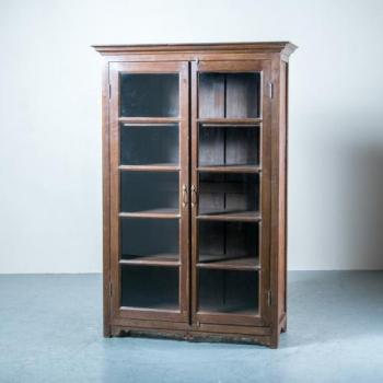 ガラスキャビネット アンティーク家具 おしゃれ 通販