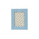 カローレフォトフレームD 木製アンティーク シャビーブルー L版写真 卓上 ディスプレイ