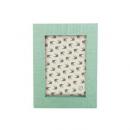 カローレフォトフレームE 木製アンティーク シャビーグリーン ポストカードサイズ 卓上ディスプレイ