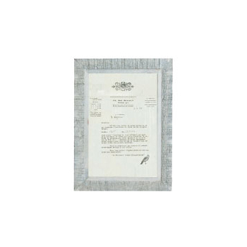 カローレフォトフレームG 木製アンティーク シャビーグレー L版写真 卓上 ディスプレイ