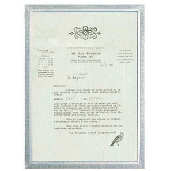 カローレフレームJ 額縁 木製 アンティーク シャビーグレー A3 ナチュラル 壁掛けディスプレイ