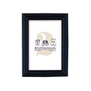 マーゴフォトフレームB ポストカードサイズ写真 ブラック アンティーク ディスプレイ シャビー