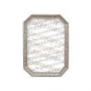 キトフォトフレームD　アンティークシルバー ゴージャス ヨーロピアン 八角形 風水 ディスプレイ