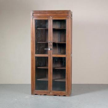 ガラスキャビネット アンティーク家具 おしゃれ 通販