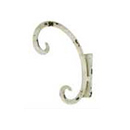 ヴィンテージ フックB 壁掛け インダストリアル アイボリー2個セット アンティーク調 シャビー