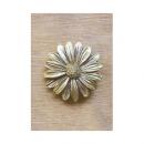 レジンマグネットフラワー01 ゴールド アンティーク マーガレット 北欧ナチュラル 壁ディスプレイ