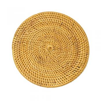 アタ・コースター 5個セット 天然素材 おしゃれ バリ島 ナチュラル ブラウン 直径10