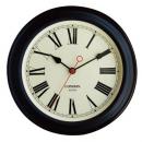 ホールクロック 壁掛け時計 レトロ クラシック アンティーク おしゃれ文字盤 インテリア ブラック