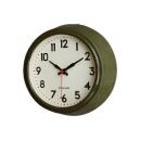 カノッククロック 壁掛け時計 カーキ イングリッシュレトロ アンティーククラシカル カフェインテリア