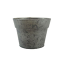 ブリキ グリーンポット 植木鉢カバー バケツ M2個セット アンティーク ヴィンテージ ガーデニング