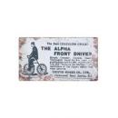 レトロアイアンサインプレートC ヴィンテージ 壁掛けディスプレイ  カフェ 看板 インテリア