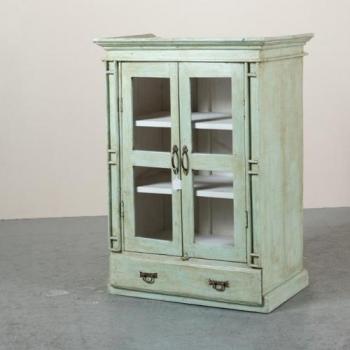 ガラスキャビネット アンティーク家具 おしゃれ 通販
