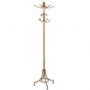 クルールコートツリー コート帽子ハンガー イエロー アンティークレトロ 北欧 ショップ ディスプレイ