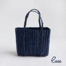 スクエア トートバッグ パニエ NV ポリプロピレン かごバッグ おしゃれ 防水 幅32