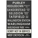 ロールサインキャンバスA アンティーク アートパネル ボード 看板 ブラック インダストリアル