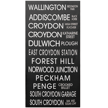 ロールサインキャンバスC アンティーク アートパネル ボード 看板 ブラック インダストリアル