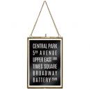 ガラス フォトフレーム DSCW写真 ゴールド アンティーク 壁掛け ディスプレイ インダストリアル