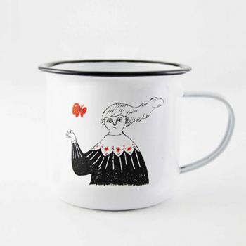 杉本さなえコラボマグカップ 女性 コップ ホワイト通販