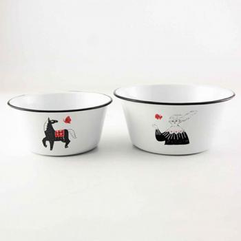 杉本さなえコラボボウル2個セット 調理用具 食器 ホワイト通販