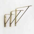 棚受け金具 奥行25cm ウォールシェルフ用 金属 通販