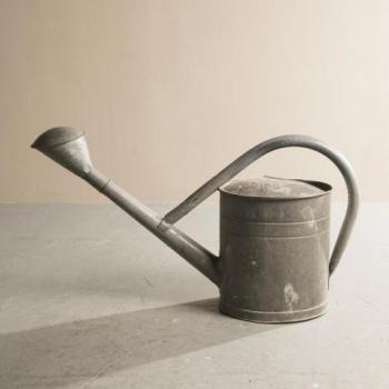ブリキ製ジョウロ ヴィンテージ アイアン おしゃれ 通販