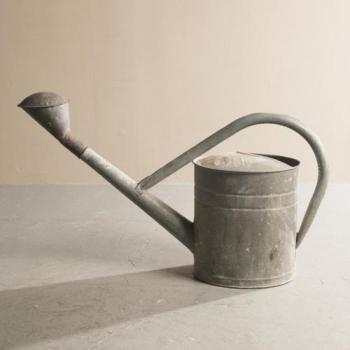 ブリキ製ジョウロ ヴィンテージ アイアン おしゃれ 通販