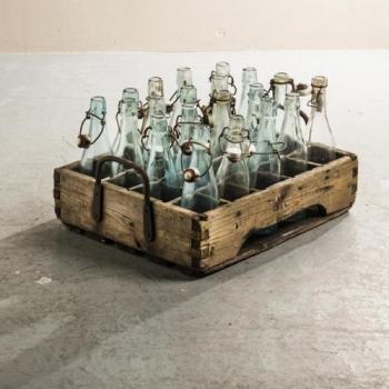 ウッドケース入りボトル ヴィンテージ おしゃれ 通販