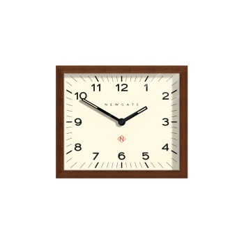 掛け時計 シンプル おしゃれ アンティーク モダン ガラス ブラウン 幅35