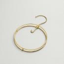 ハンガー ヴィンテージ調 アイアン ゴールド 通販