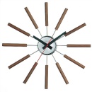 掛け時計 アンティーク インテリア 個性的 ブラウン 直径51