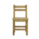 パクチィ ダイニングチェア NA ナチュラル リビング 椅子 木製 ウッド パイン材 コンパクト