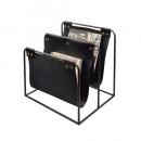 マガジンラック 本収納 マガジンボックス アイアン レザー 通販