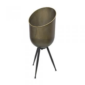 プランタースタンド ガーデニング 庭 ポット シンプル 金属 通販