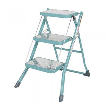 脚立 ラダー 梯子  踏み台 アイアン 鉄 3段 キッチン 通販