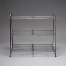 3段ラック ヴィンテージ調 アイアン 玄関 通販