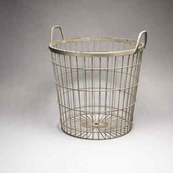 バスケット カゴ ヴィンテージ調 ベージュ 通販