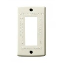 スイッチプレート アクセント おしゃれ インテリア スチール アメリカン 重さ0.06kg バター