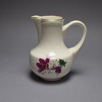 ピッチャー アンティーク調 陶器 ホワイト 食器 通販