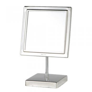 SQUARE MIRROR CHROME スタンドミラー 鏡 シンプル スクエア 高さ26.5