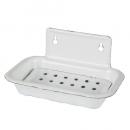 WALL MOUNT ENAMELED SOAP DISH ソープディッシュ 幅15.5