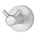 DOUBLE HOOK フック シルバー DIY シンプル かっこいい 直径5.2