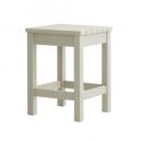 アロエ スツール WH ホワイト 木製 シンプル 北欧 サイドテーブル スクエア ナチュラル 椅子