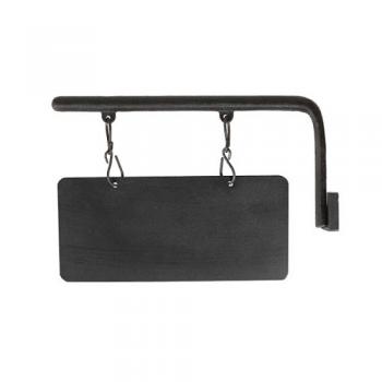 HANGING SIGN 28 ハンギング サインボード ブラックボード アイアン 黒板 幅28