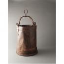 ポット アンティーク雑貨 スチール ブラウン 通販