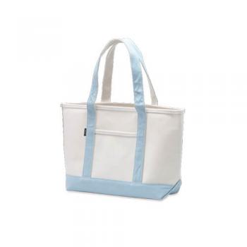 キャンバストートバッグ ベビーブルー ラージ 帆布 バッグ 鞄 カバン 通販