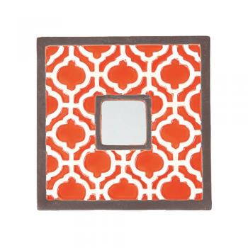 AJANTIANA CERAMIC MIRROR SQUARE C フレーム 高さ21.6