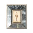 BIBLION FRAME F フレーム アンティーク調 木製 ブルー おしゃれ 高さ24.3