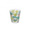 ガラスコップ サボテン タンブラー グラス キッチン 硝子 透明 通販