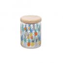 蓋付き保存容器 パイナップル ガラスキャニスター 調味料入れ キッチン 通販