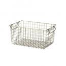 アイアンバスケット ゴールド 大 スタッキング かご 収納 キッチン 通販